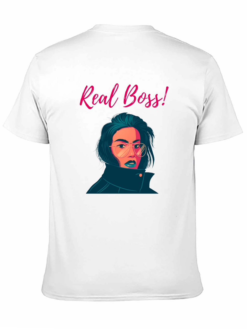Real Boss Graphic Tee - Stylish & Confident