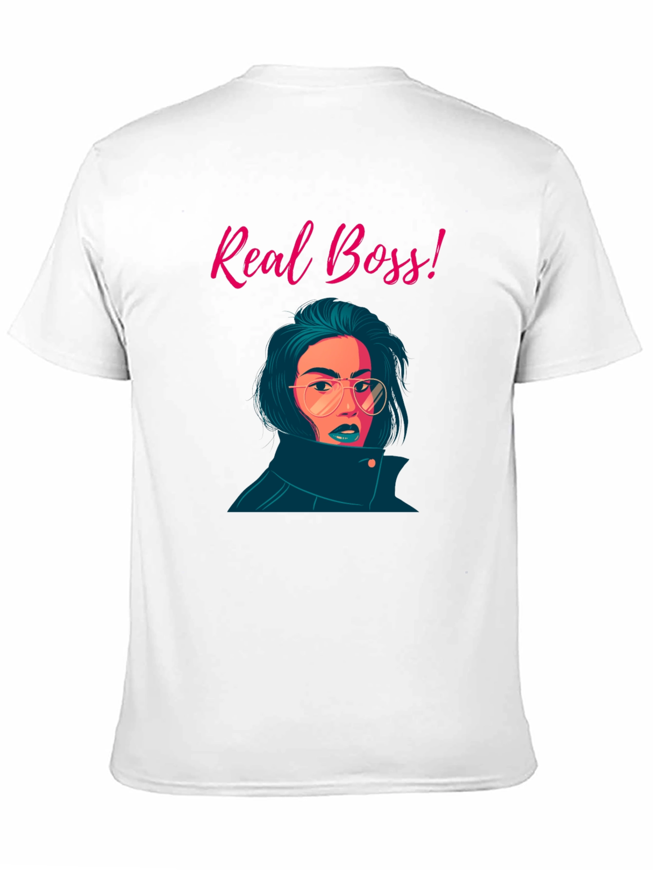 Real Boss Graphic Tee - Stylish & Confident