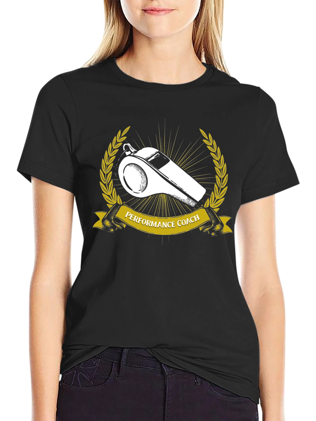 Performance Coach Whistle Graphic T-Shirt