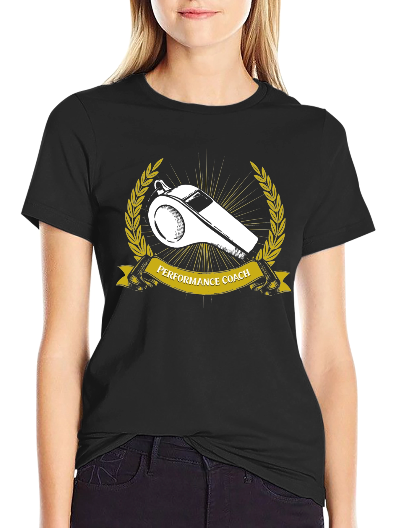Performance Coach Whistle Graphic T-Shirt