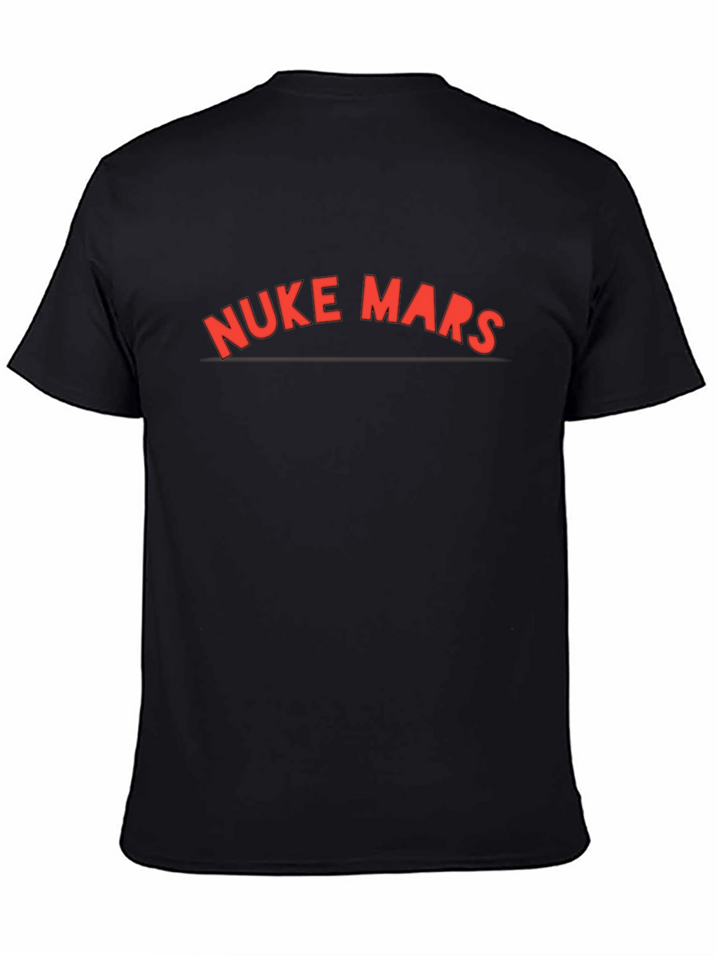 Nuke Mars Graphic Tee - Bold Statement T-Shirt