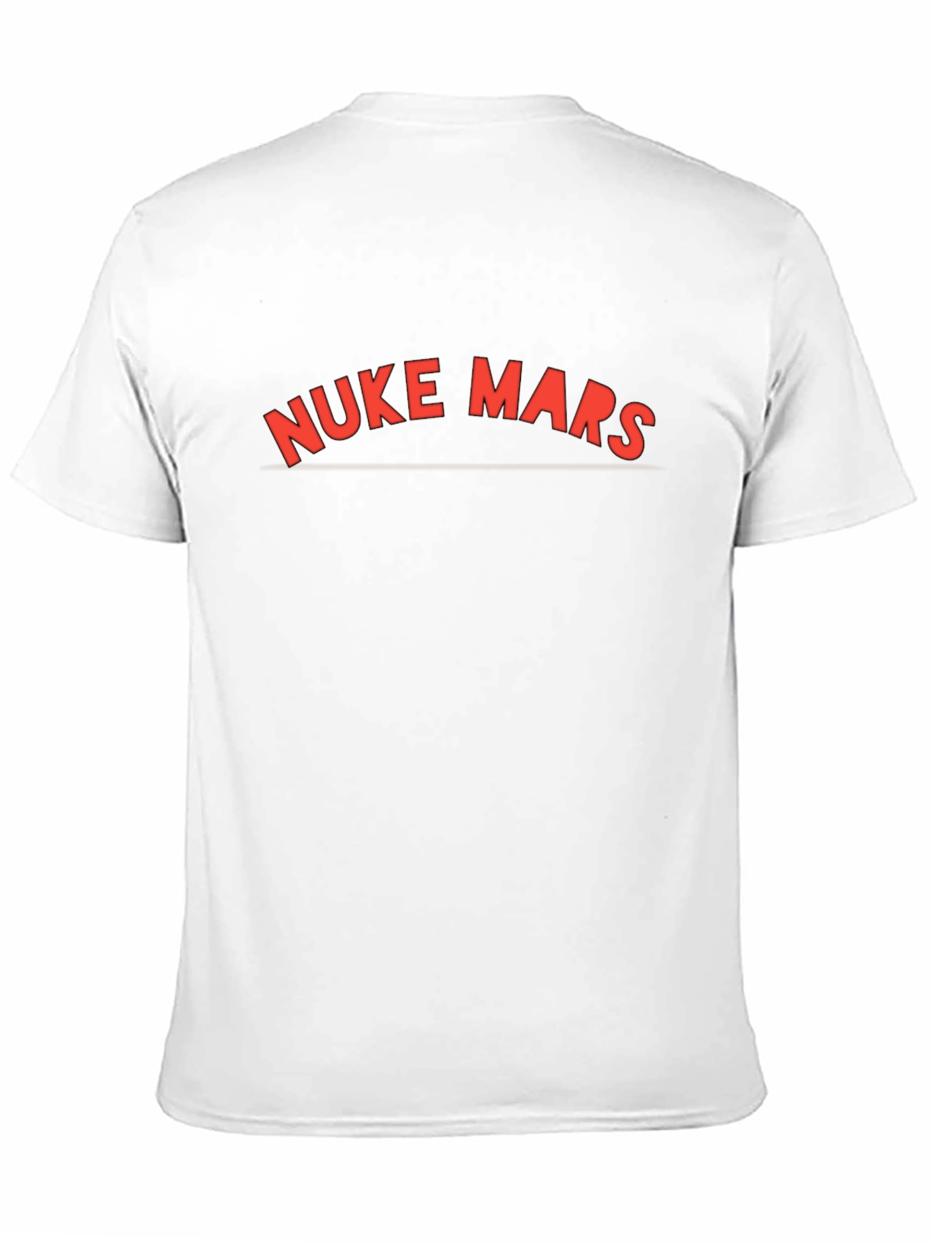 Nuke Mars Graphic Tee - Bold Statement T-Shirt