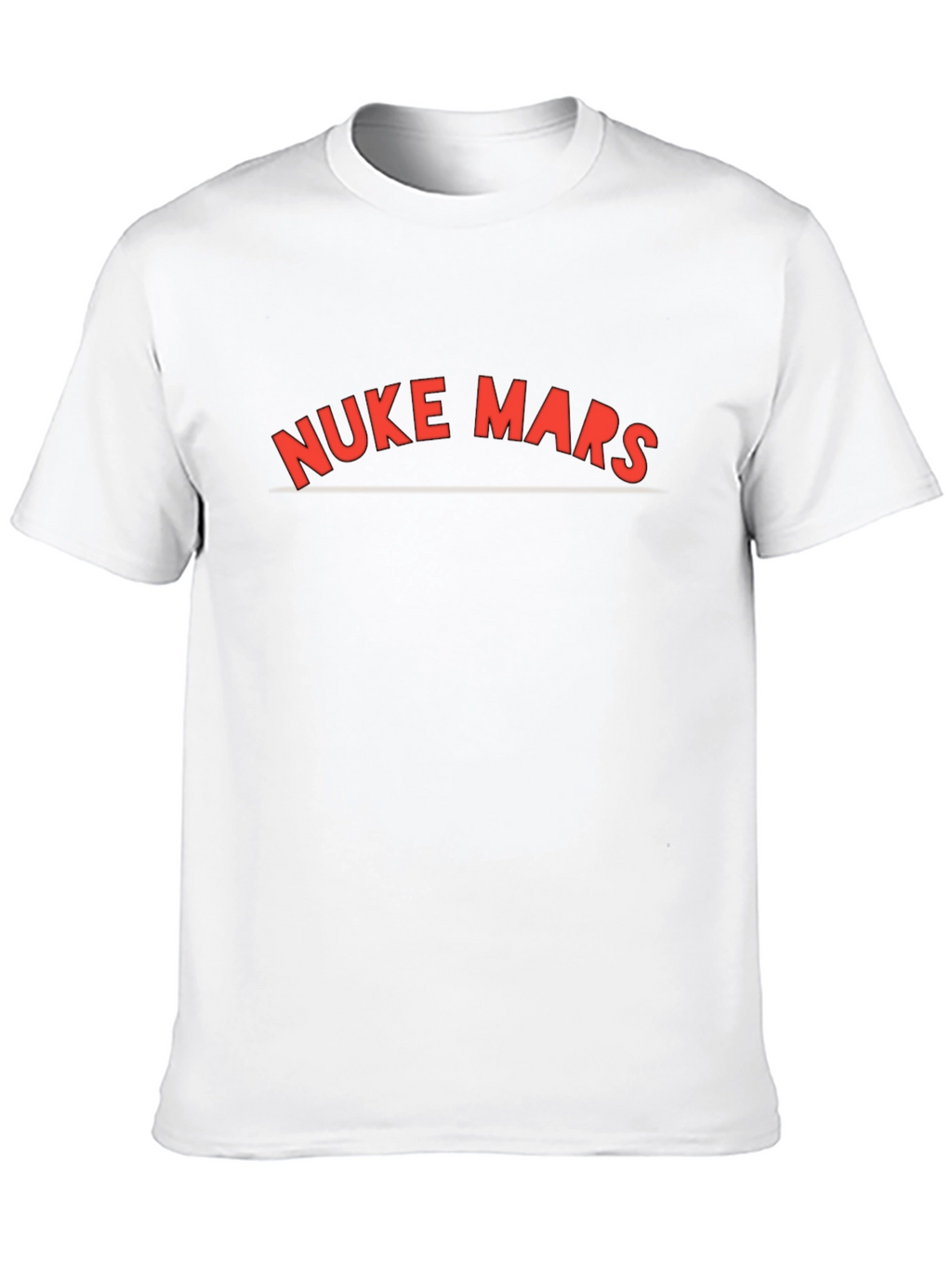 Nuke Mars Graphic Tee - Bold Statement T-Shirt