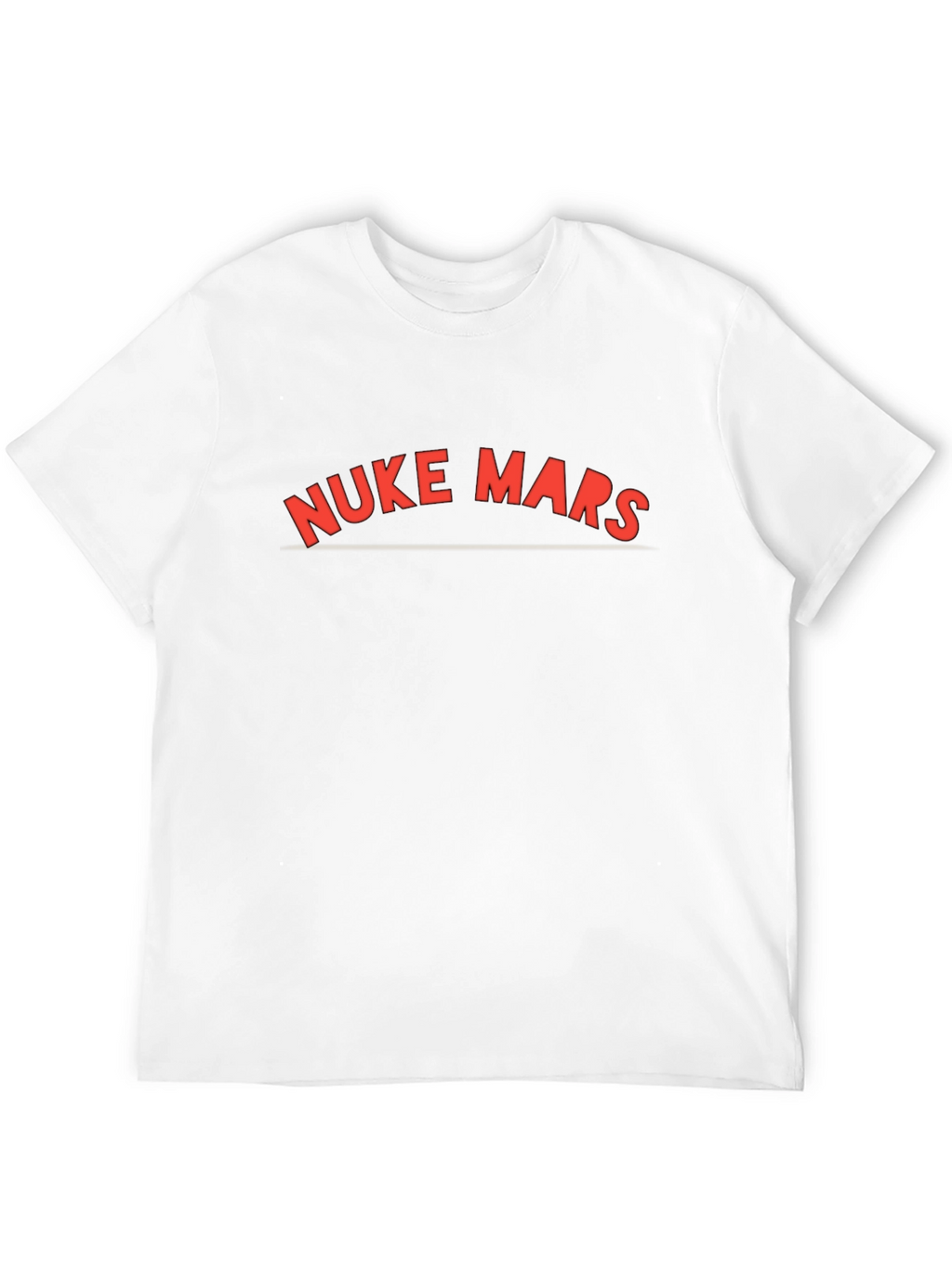 Nuke Mars Graphic Tee - Bold Statement T-Shirt