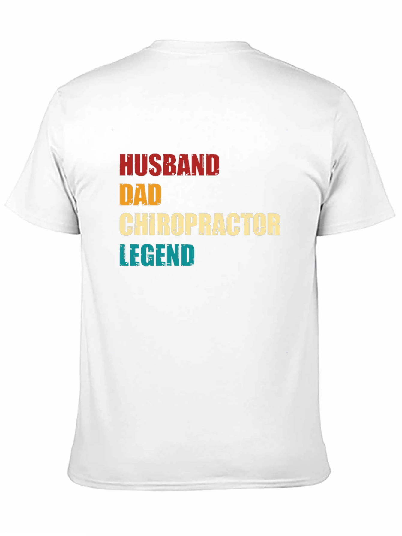 Husband Dad Chiropractor Legend T-Shirt