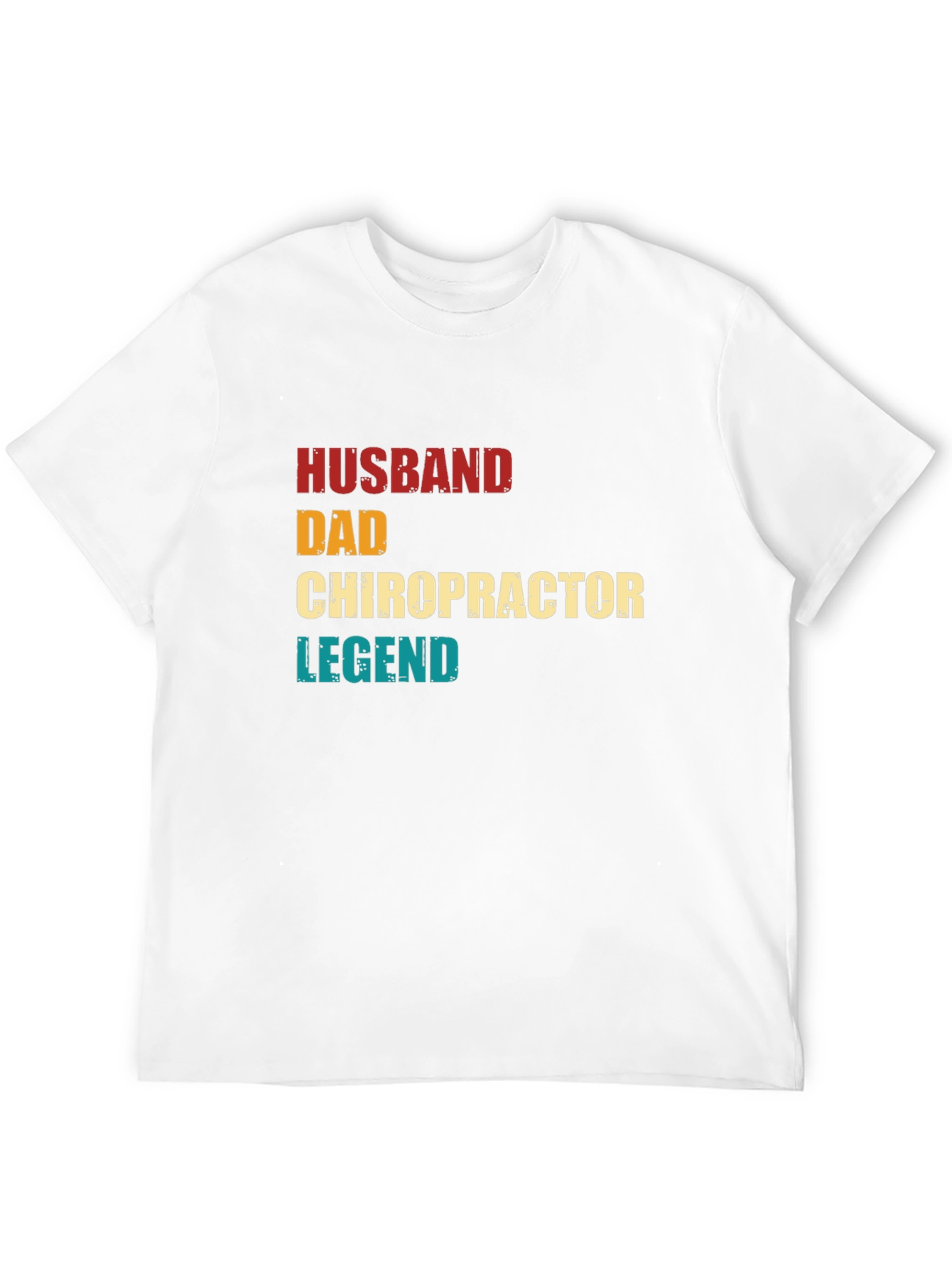 Husband Dad Chiropractor Legend T-Shirt