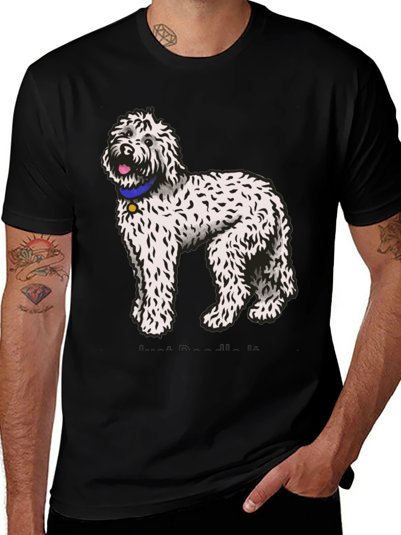 Dog Doodle T-Shirt - Fun Pet Lover Tee