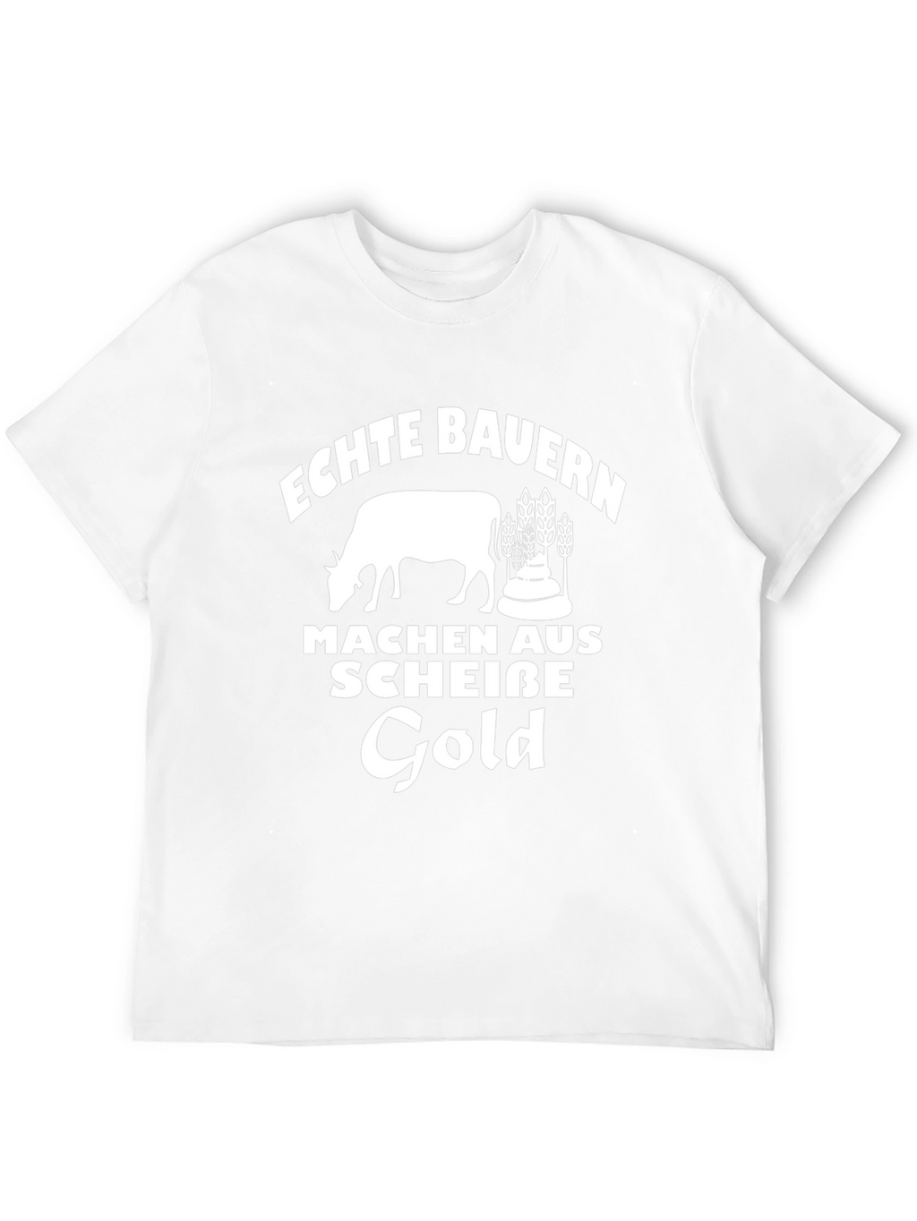 Echte Bauern T-Shirt - German Farmer Humor Tee