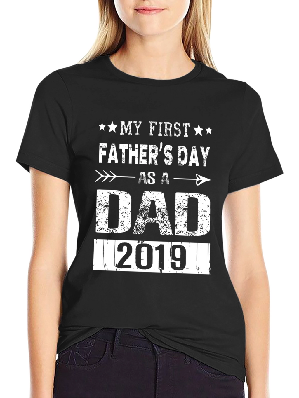 My First Fathers Day Dad 2019 Graphic T-Shirt