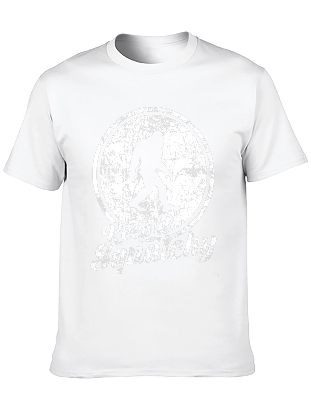 Keep It Squatchy Black T-Shirt - Bigfoot Graphic Tee