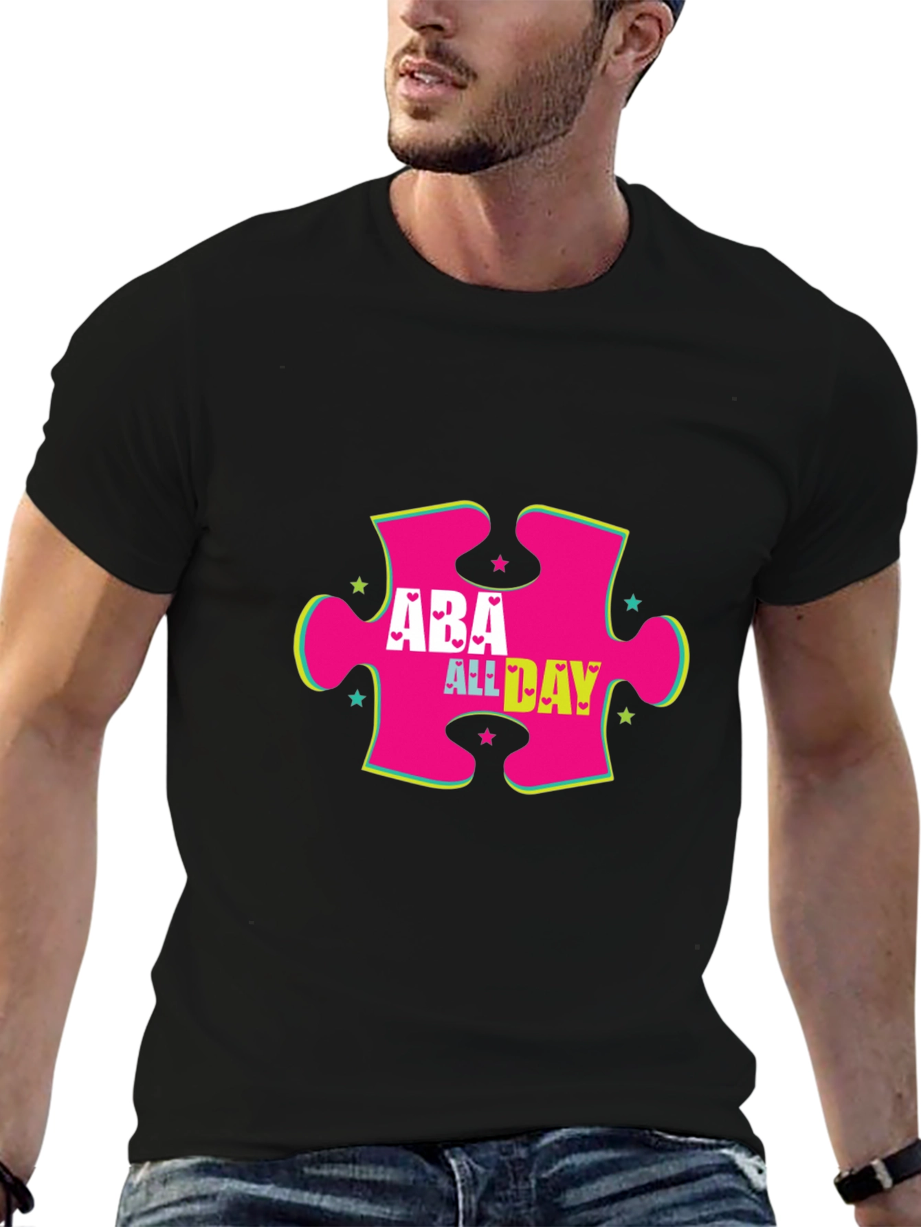 ABA All Day Autism Awareness T-Shirt