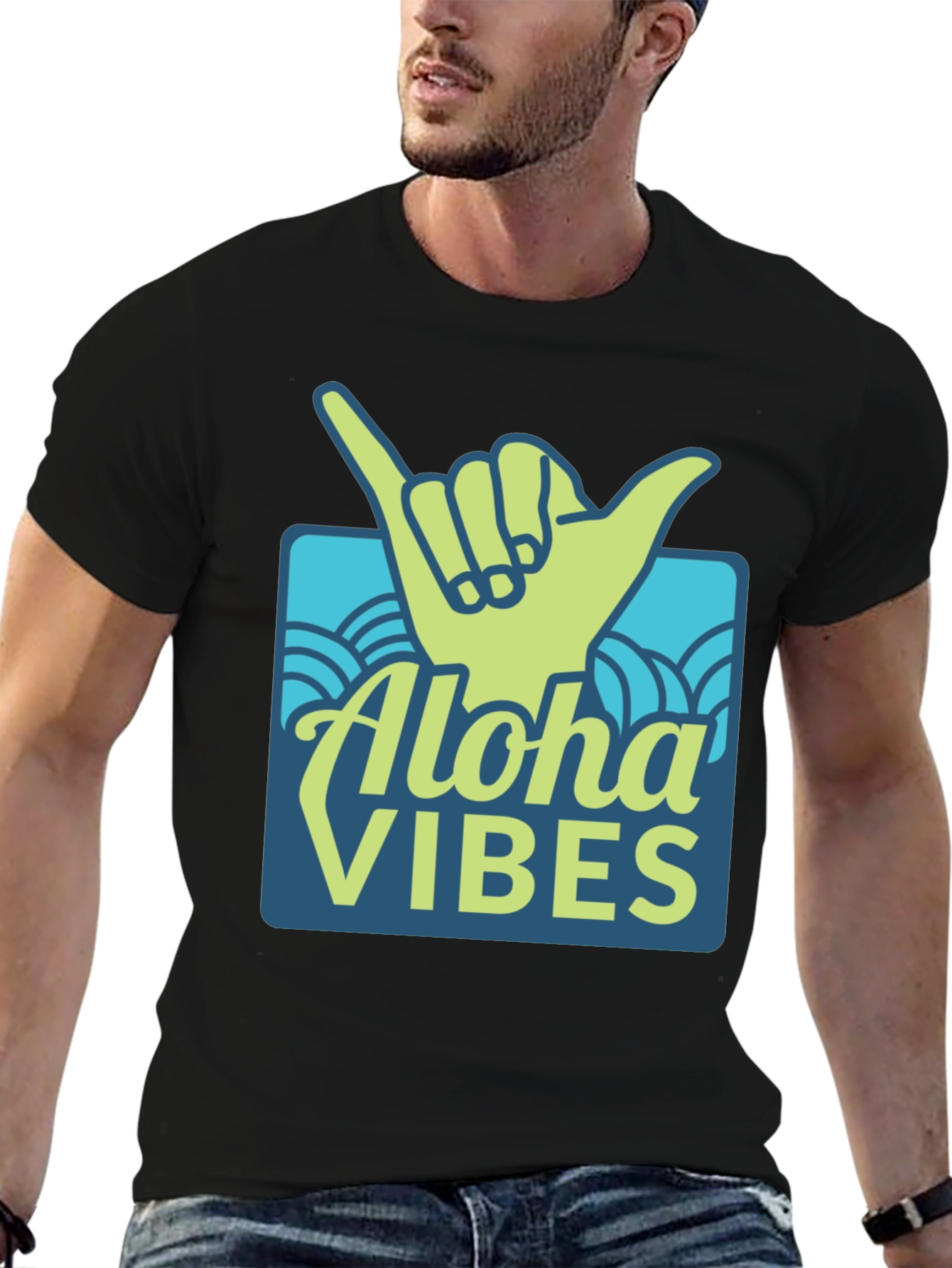 Aloha Vibes Graphic T-Shirt