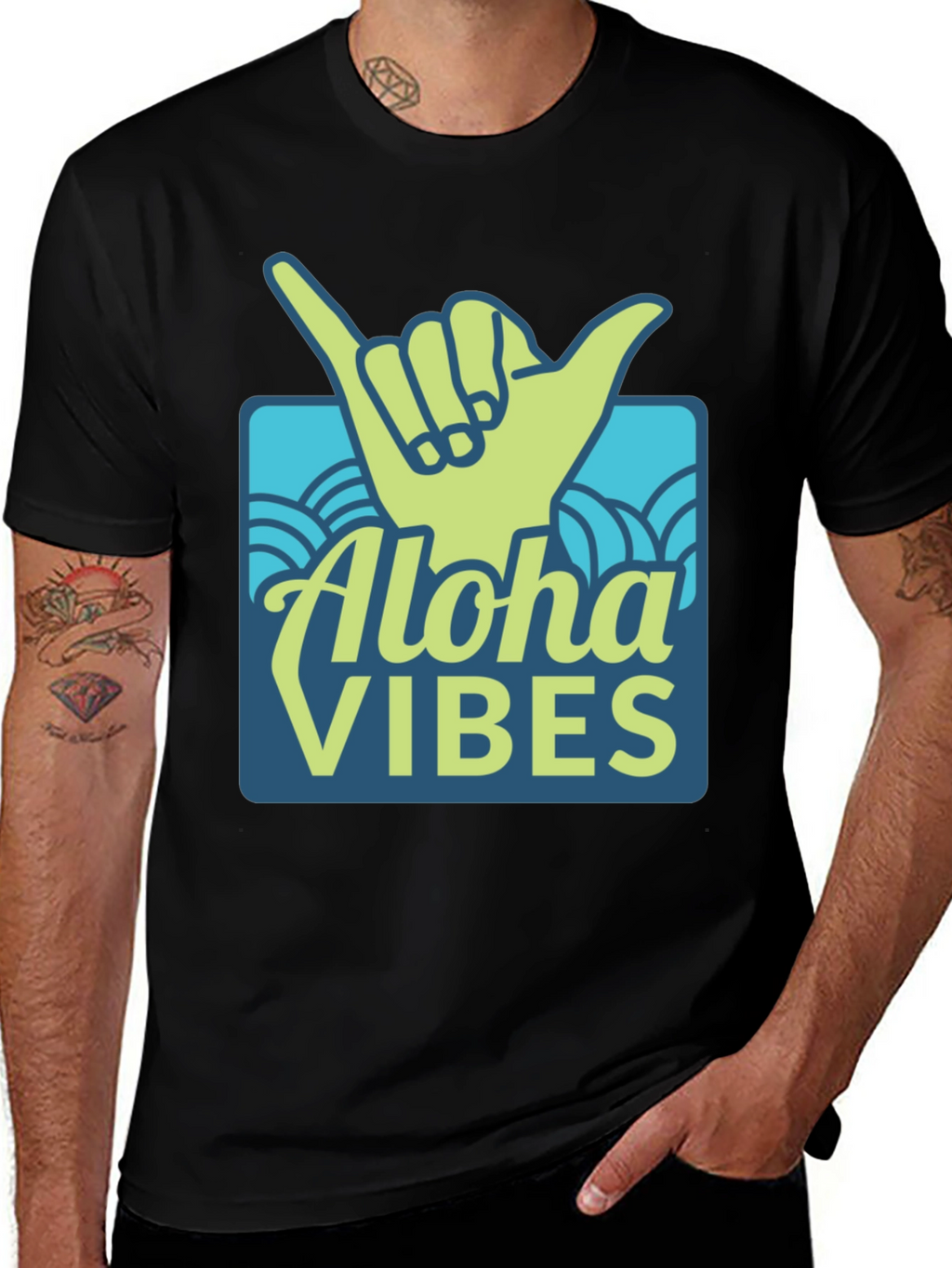 Aloha Vibes Graphic T-Shirt
