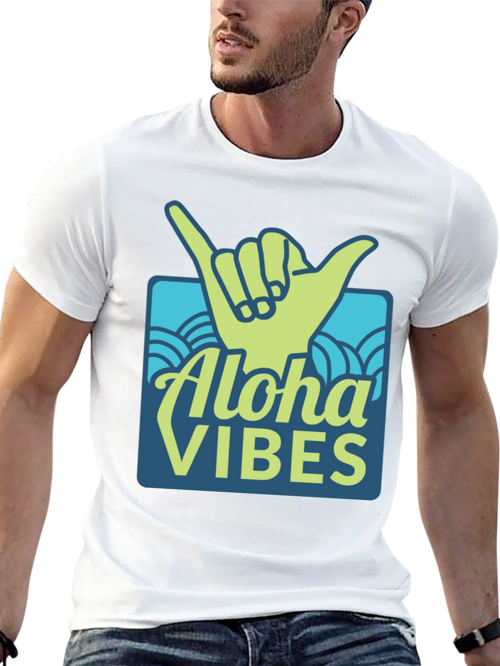 Aloha Vibes Graphic T-Shirt