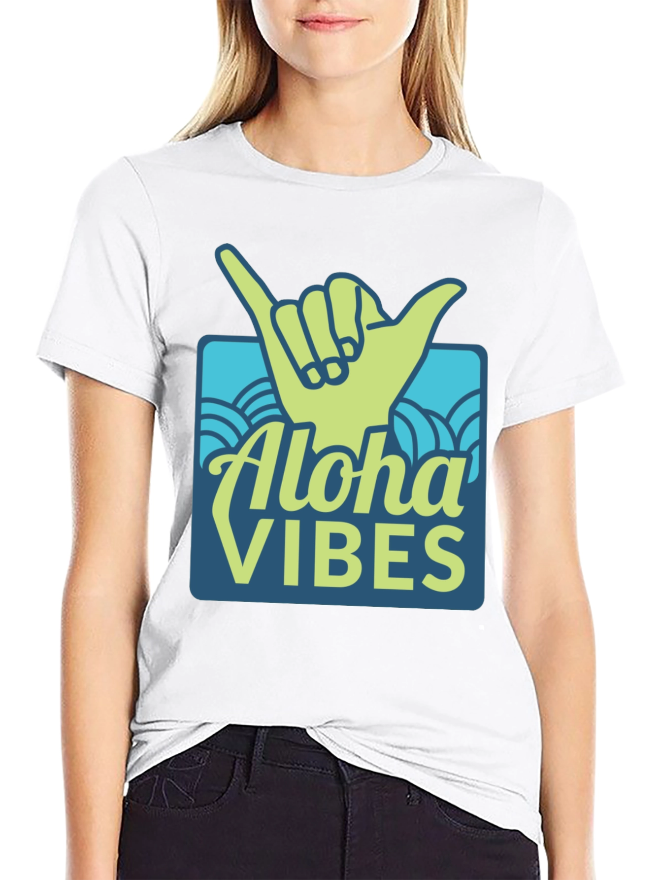 Aloha Vibes Graphic T-Shirt
