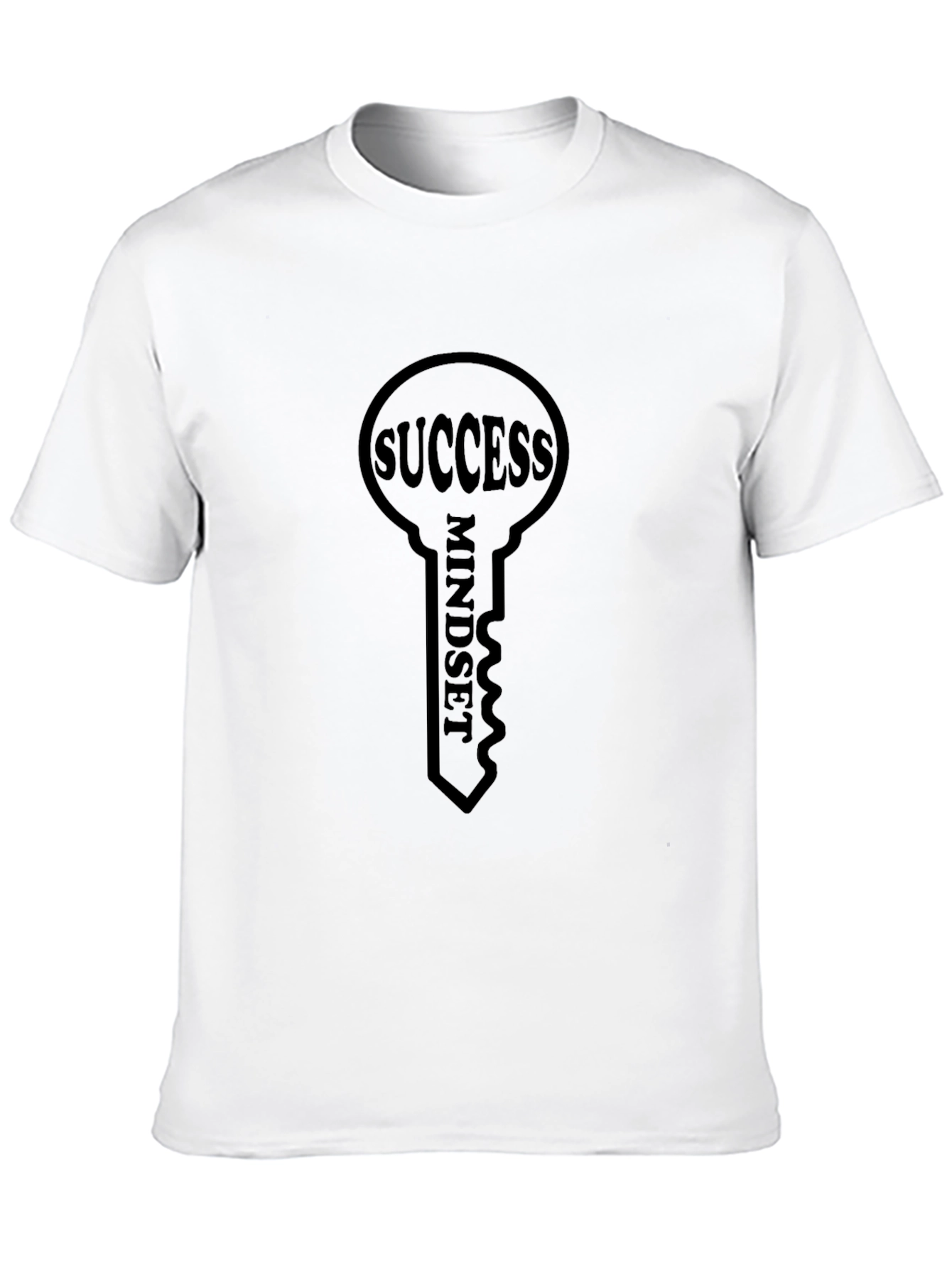 Success Mindset Graphic Tee - Key to Achievement