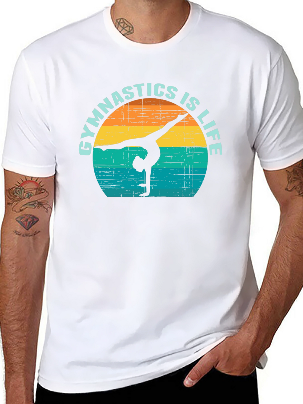 Gymnastics is Life Graphic Tee