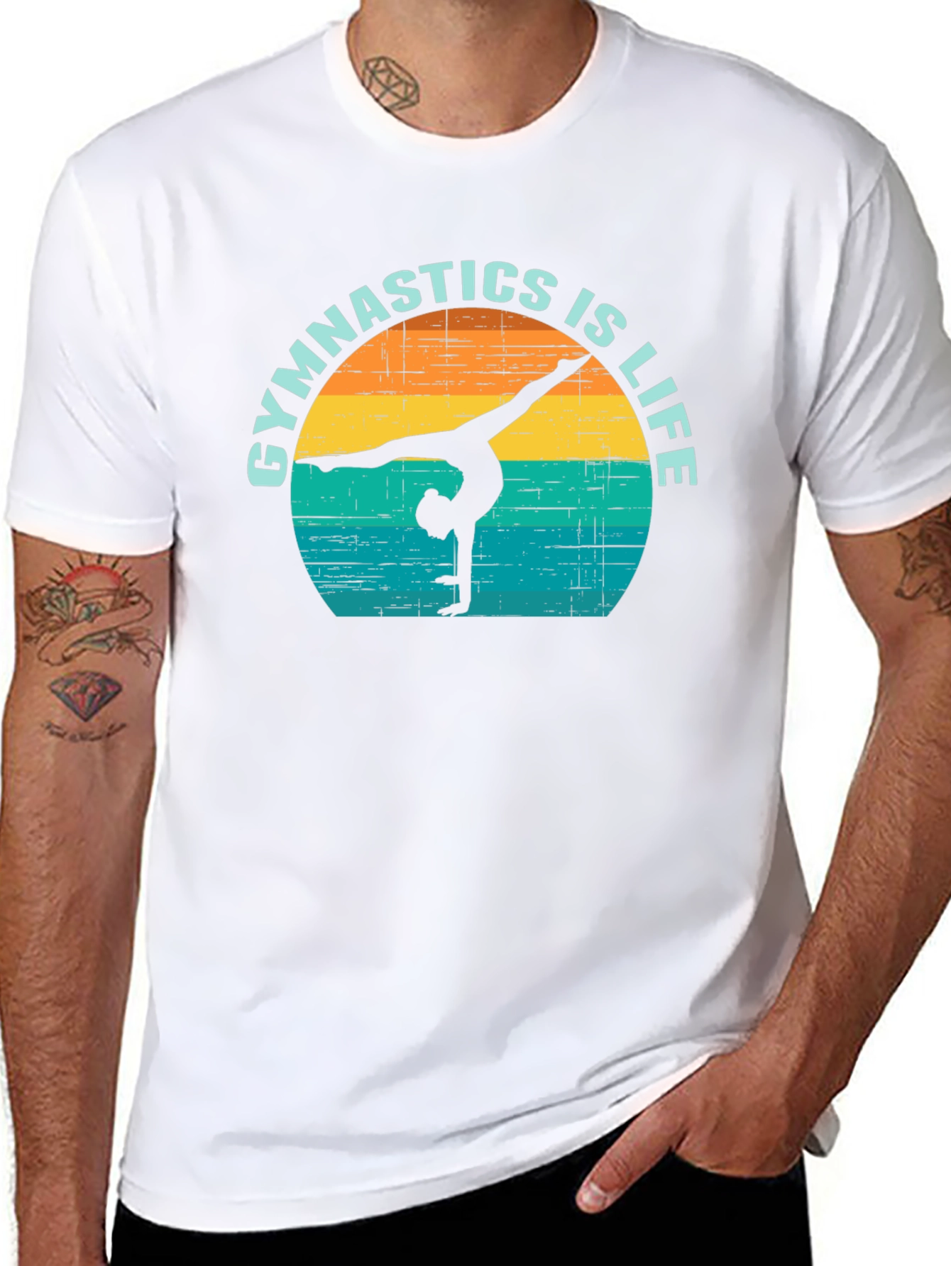 Gymnastics is Life Graphic Tee