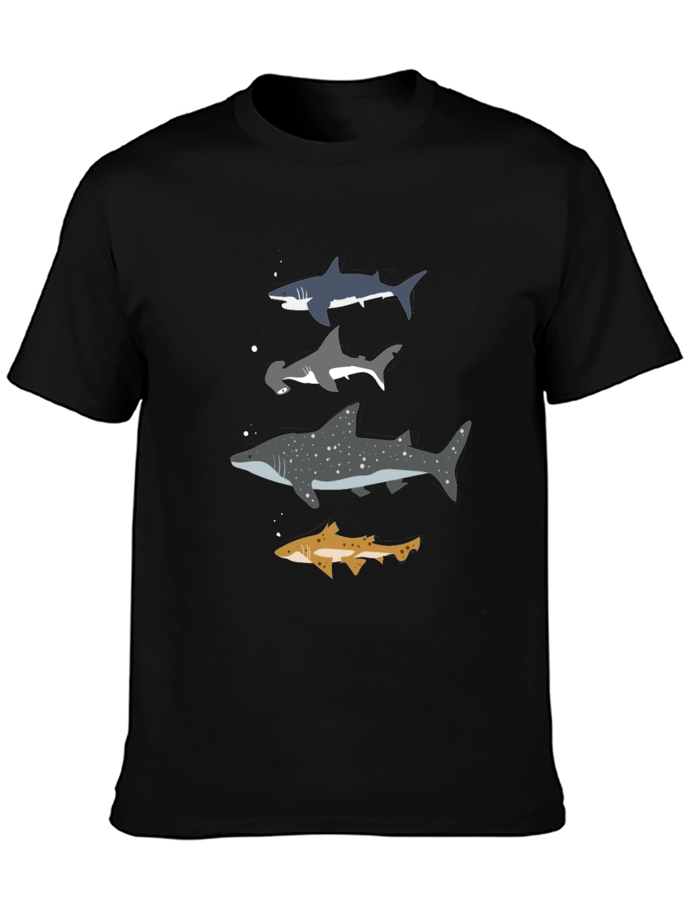 Shark Species T-Shirt - Marine Biology Tee