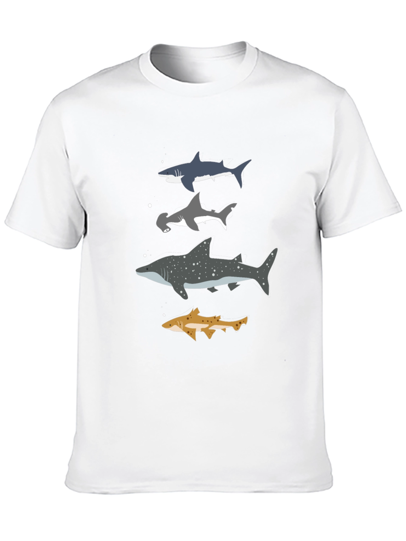 Shark Species T-Shirt - Marine Biology Tee