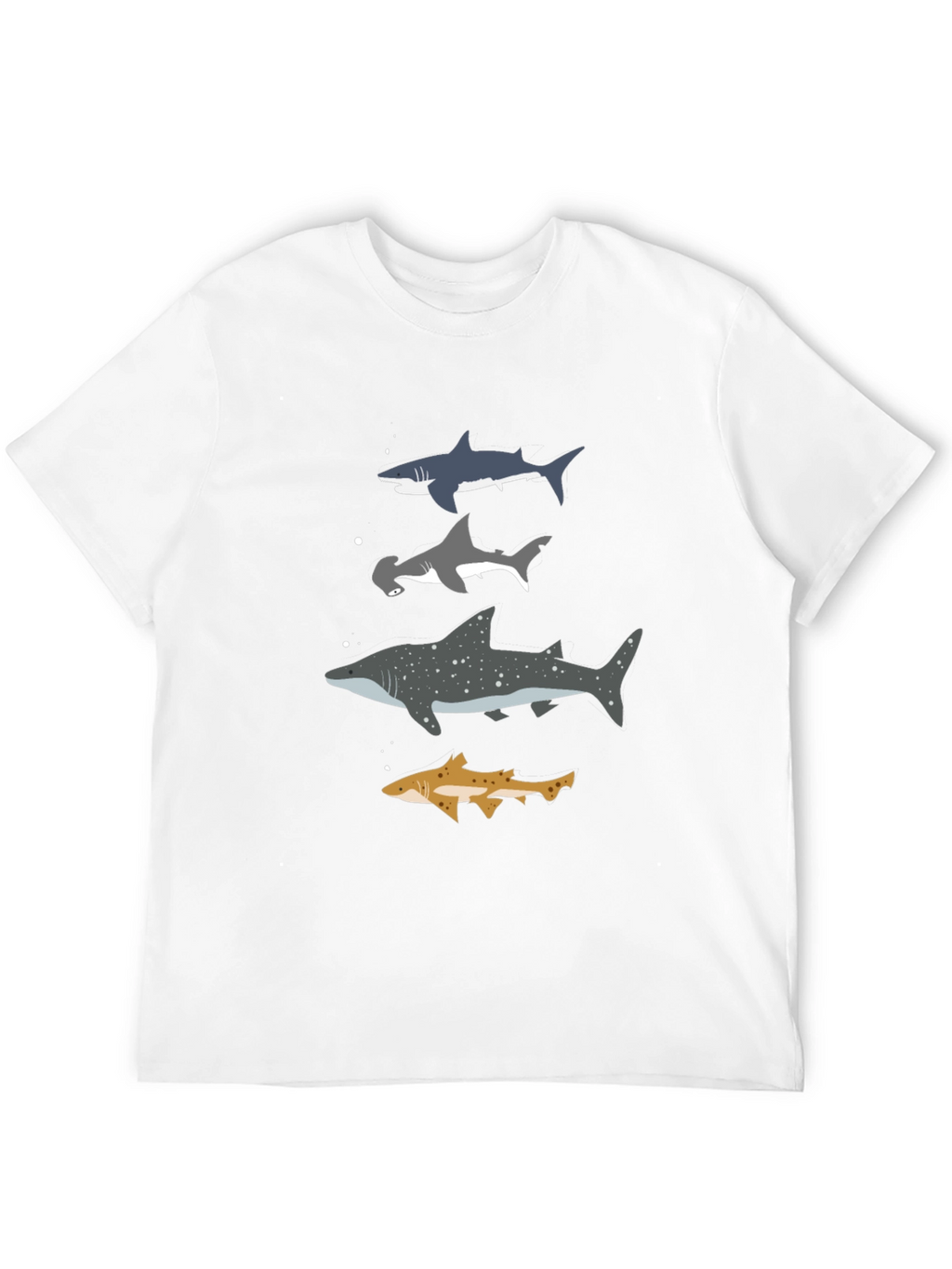 Shark Species T-Shirt - Marine Biology Tee