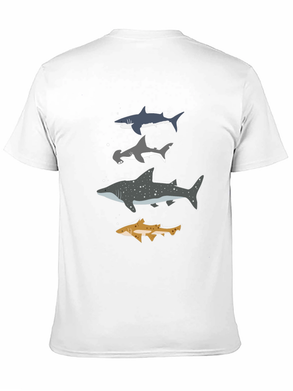 Shark Species T-Shirt - Marine Biology Tee