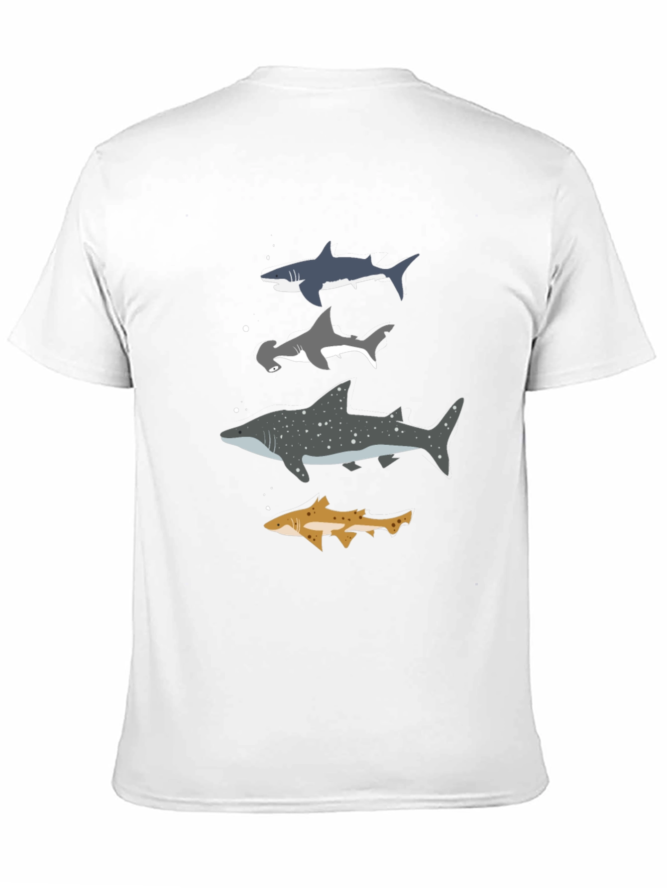 Shark Species T-Shirt - Marine Biology Tee
