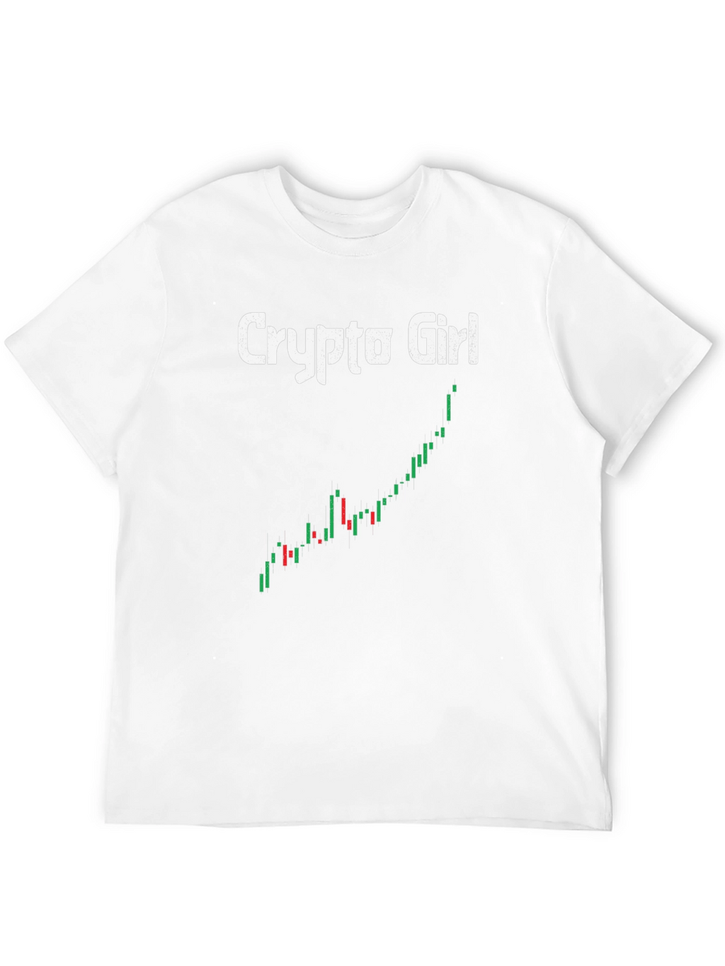 Crypto Girl Chart T-Shirt
