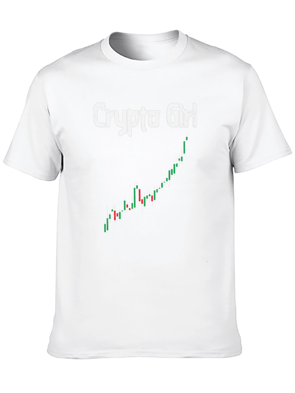 Crypto Girl Chart T-Shirt