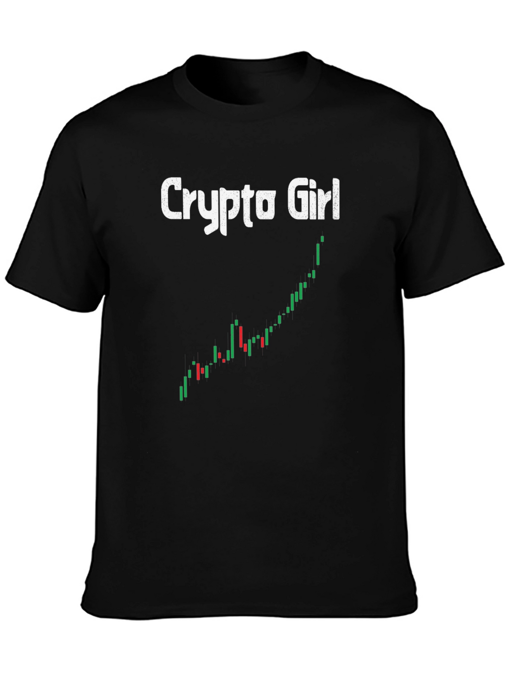 Crypto Girl Chart T-Shirt