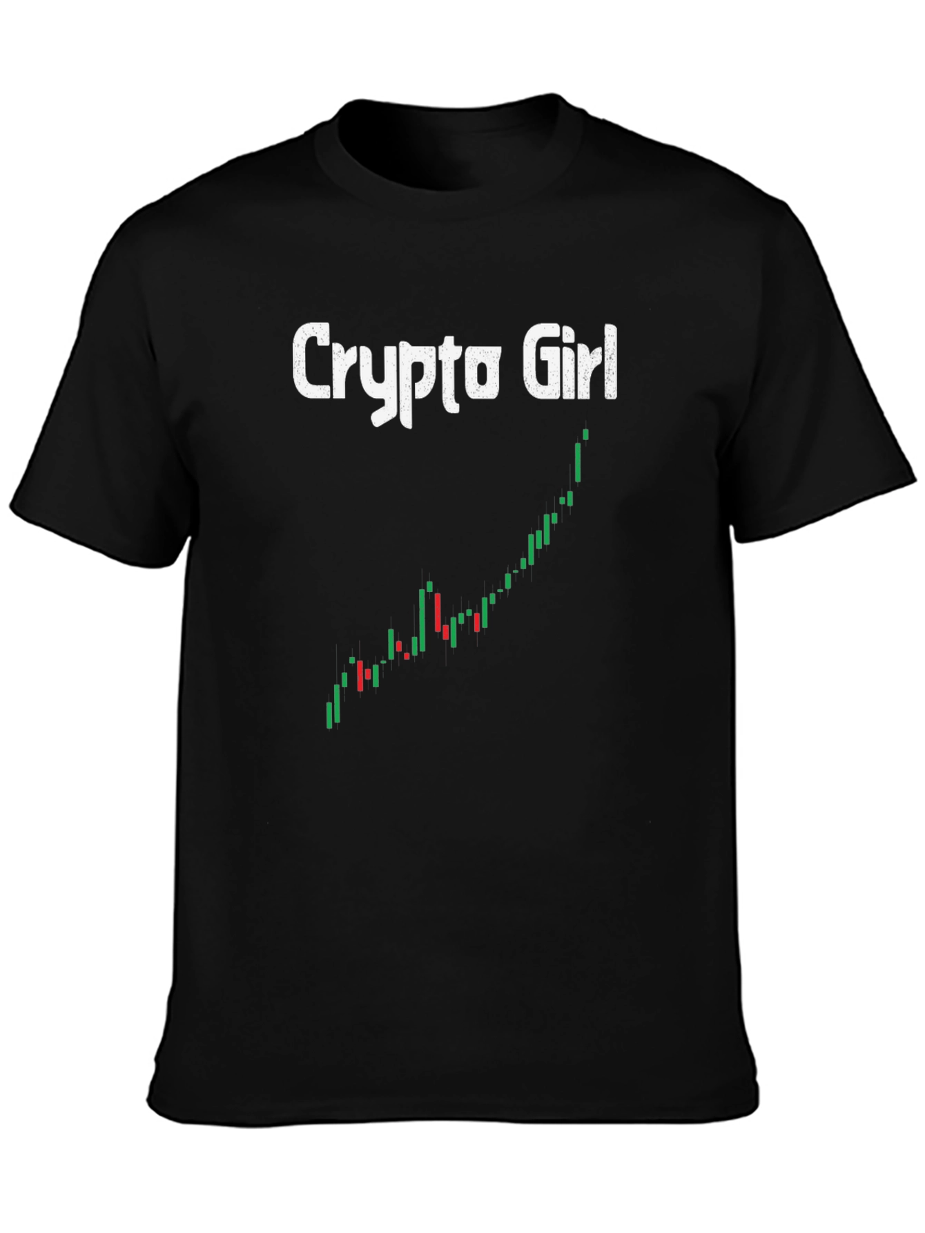 Crypto Girl Chart T-Shirt