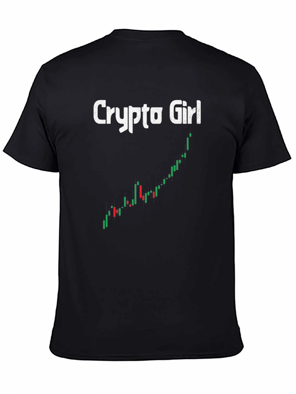 Crypto Girl Chart T-Shirt