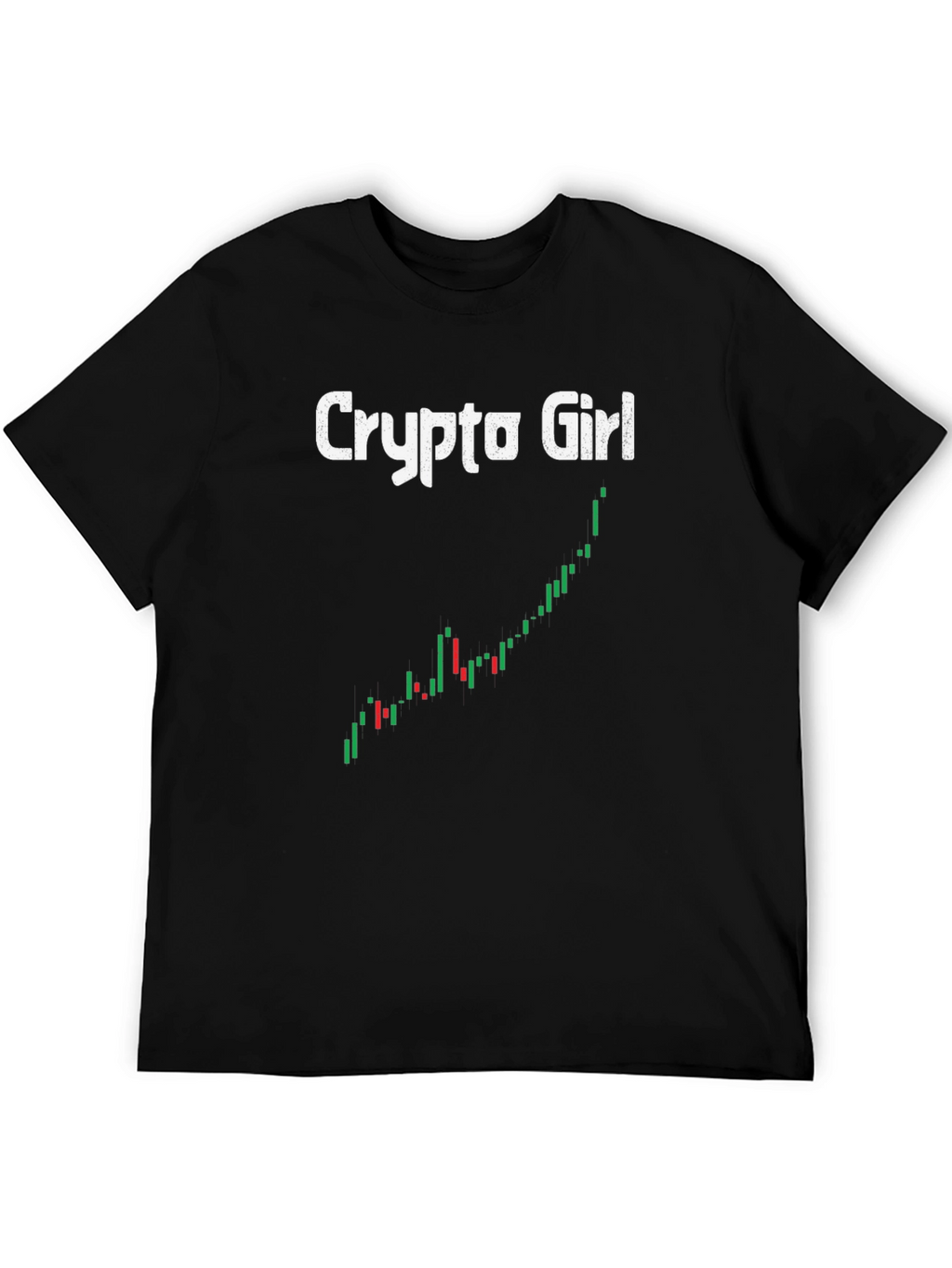 Crypto Girl Chart T-Shirt