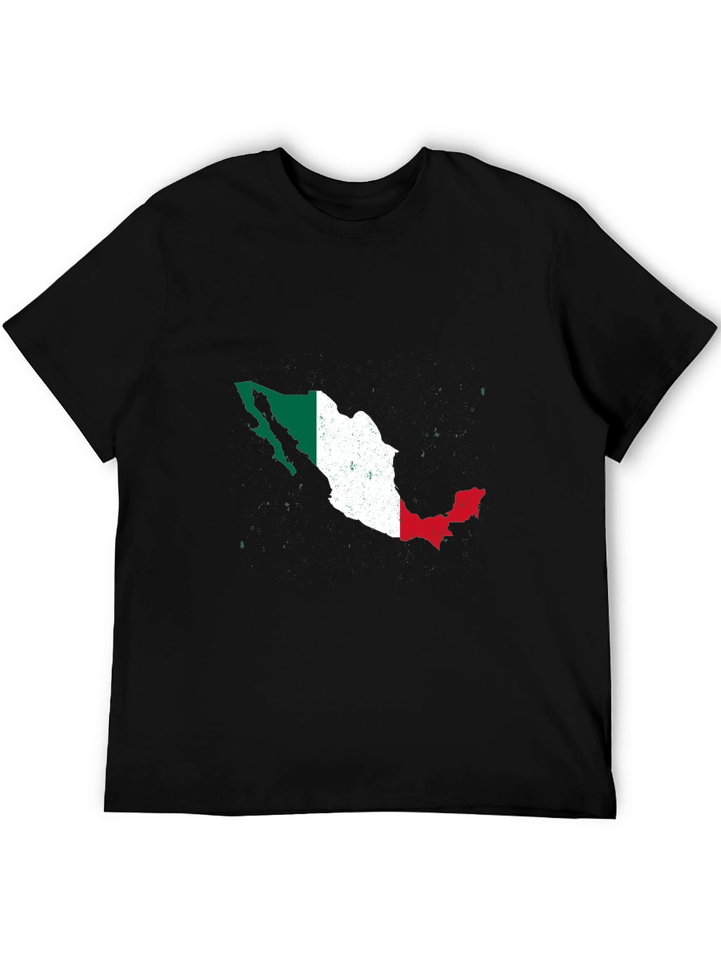 Mexico Flag Map Graphic T-Shirt