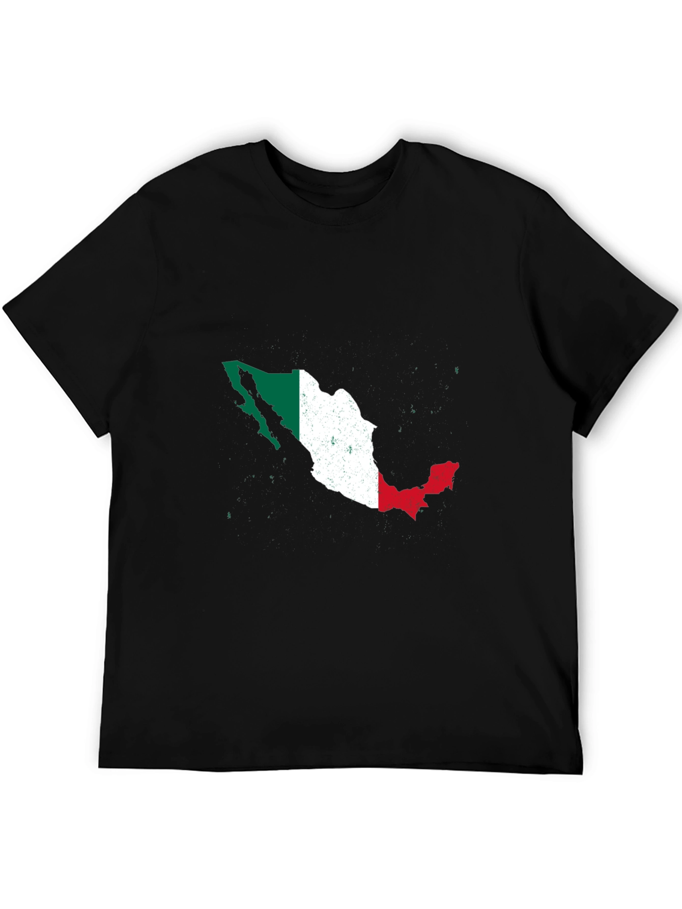 Mexico Flag Map Graphic T-Shirt