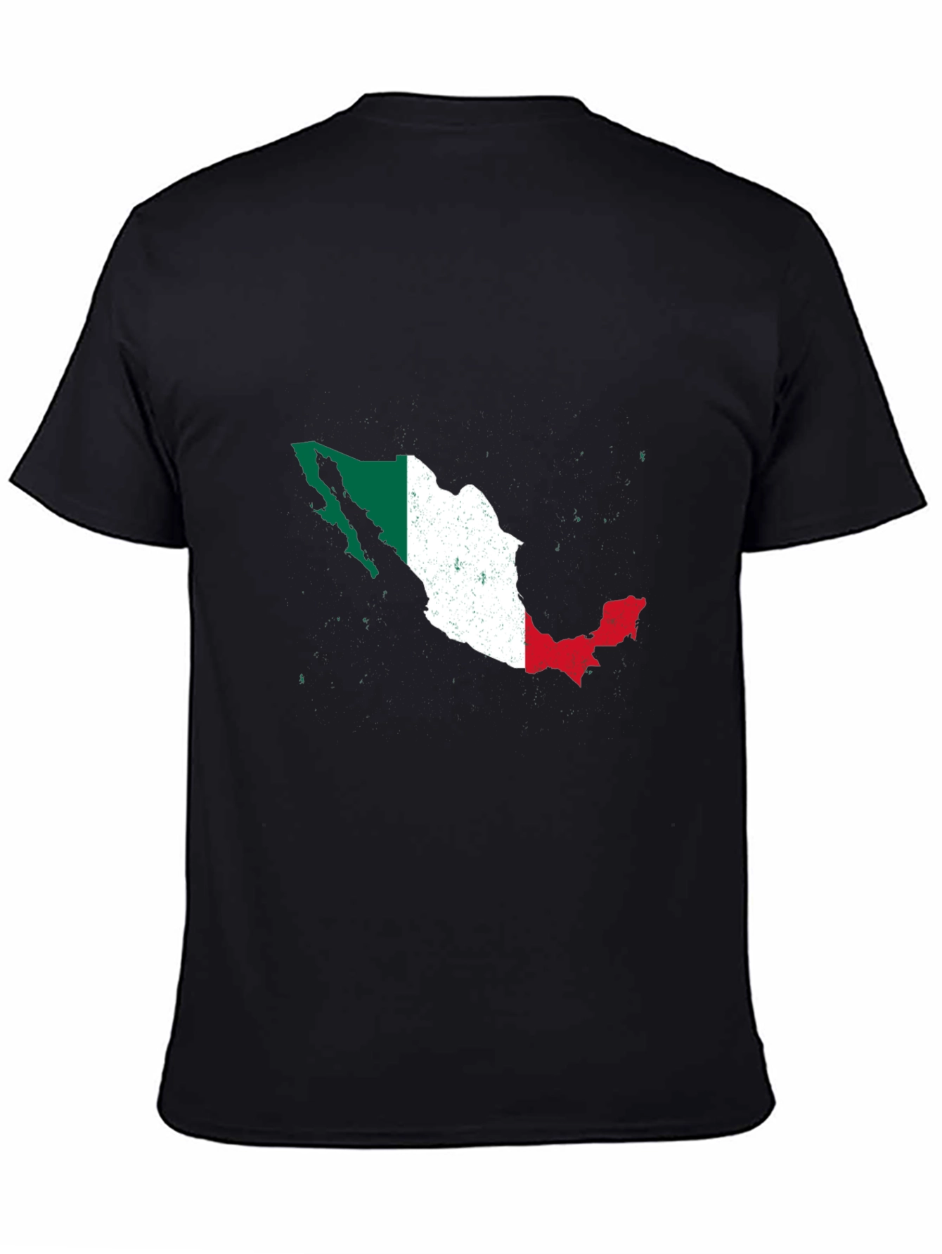 Mexico Flag Map Graphic T-Shirt
