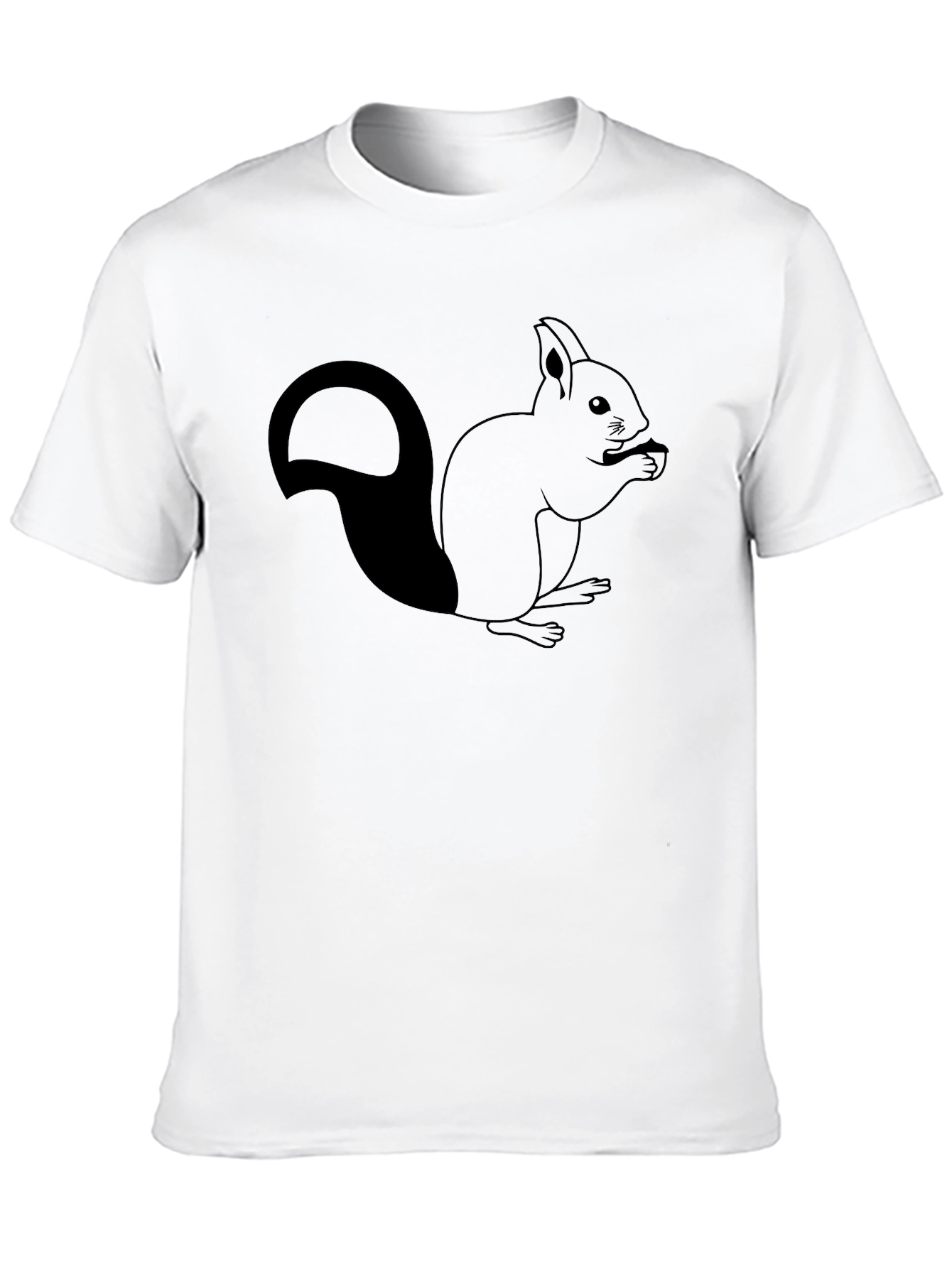 Squirrel Graphic Print Tee