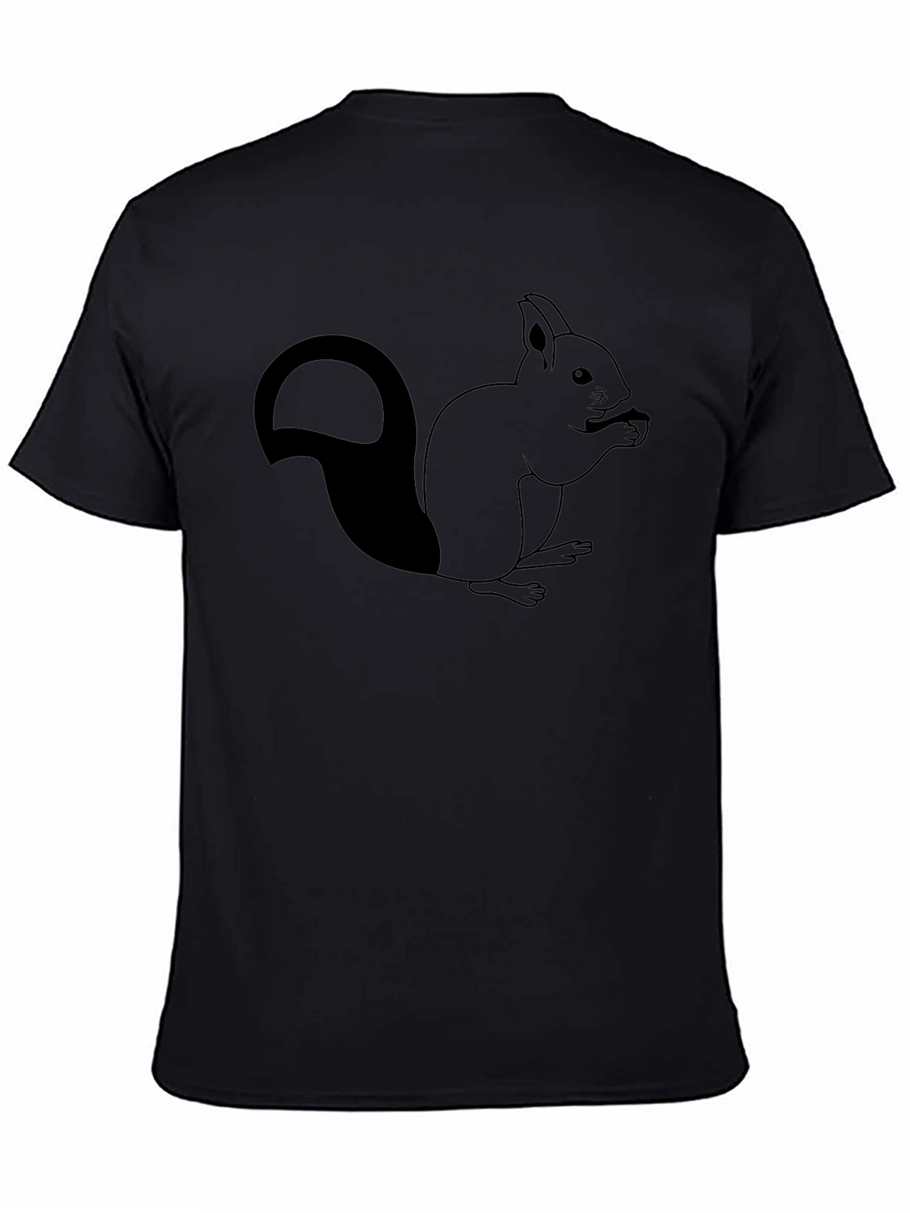 Squirrel Graphic Print Tee
