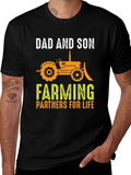 Dad and Son Farming Partners T-Shirt