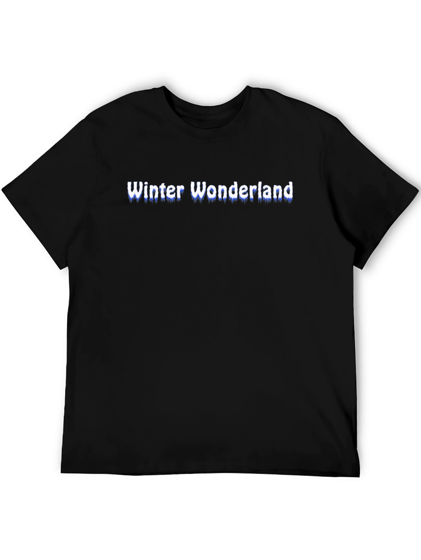 Winter Wonderland Black T-Shirt
