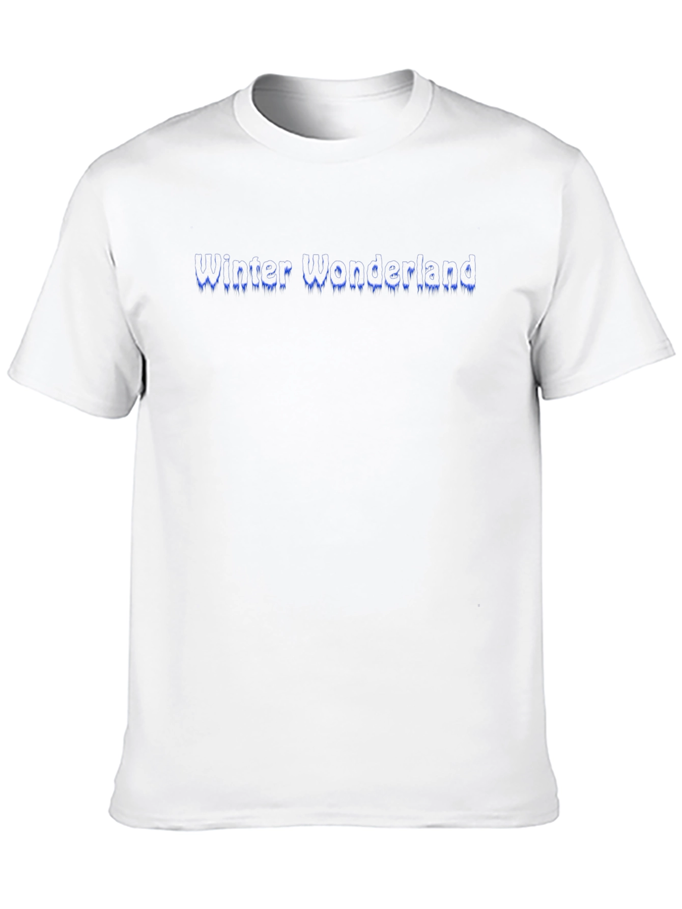 Winter Wonderland Black T-Shirt