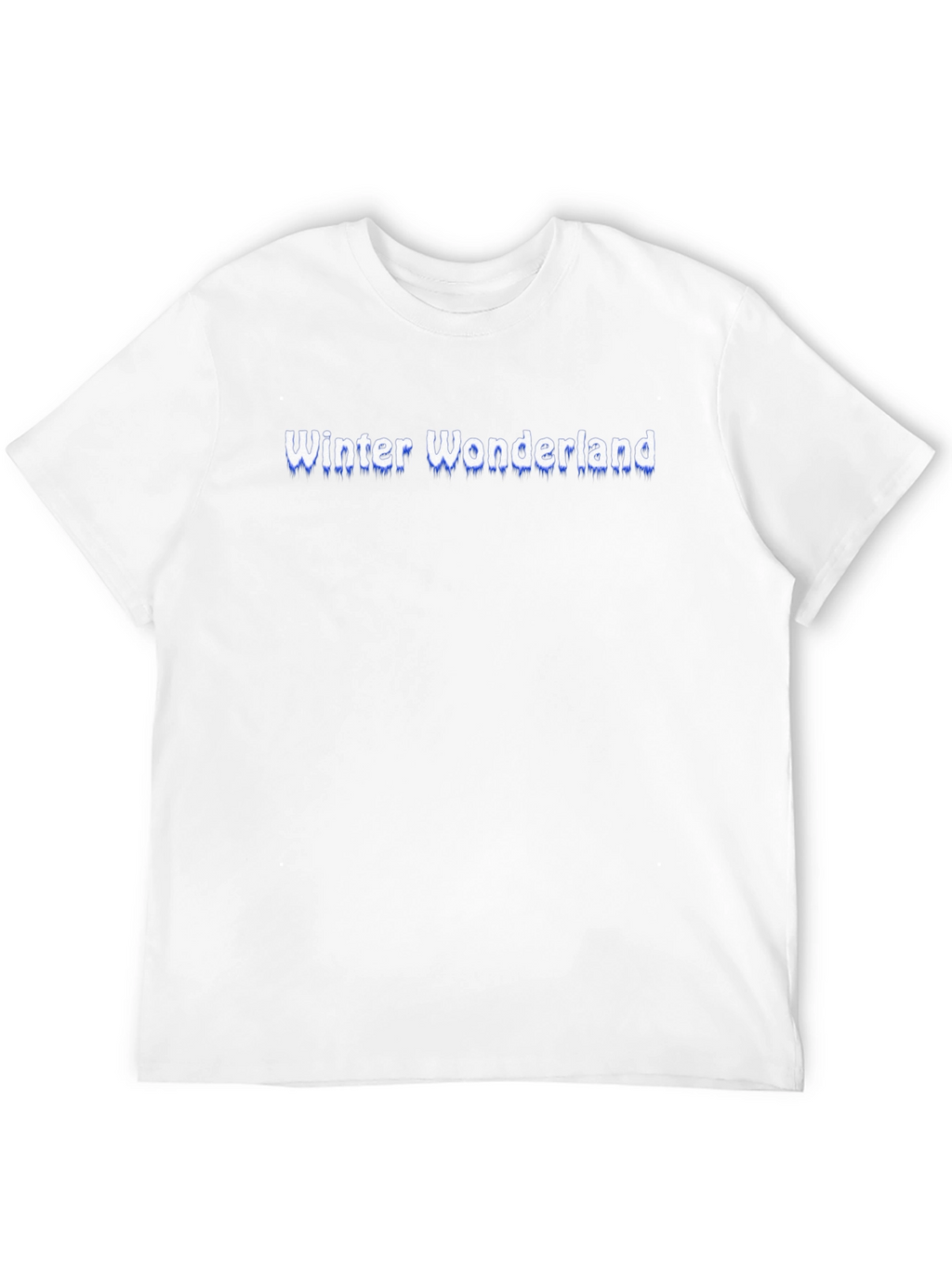 Winter Wonderland Black T-Shirt