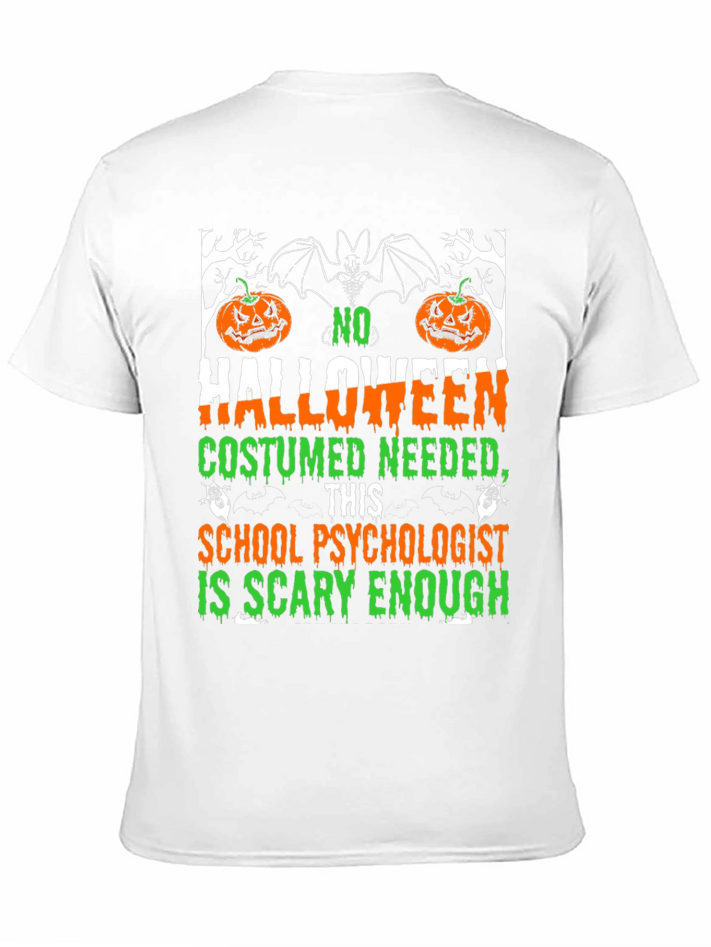 Halloween School Psychologist T-Shirt