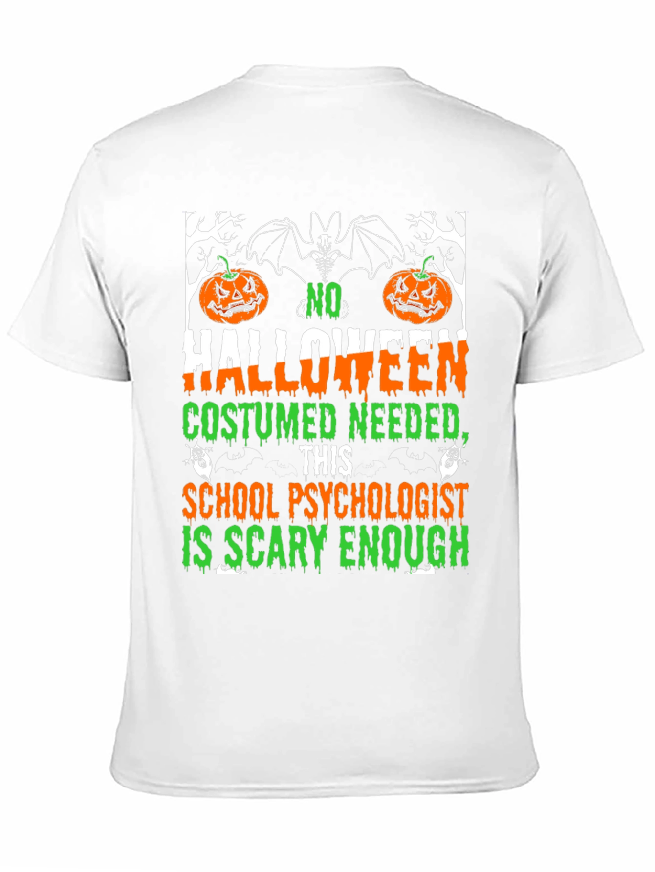 Halloween School Psychologist T-Shirt