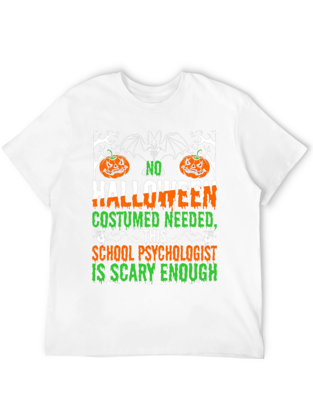 Halloween School Psychologist T-Shirt