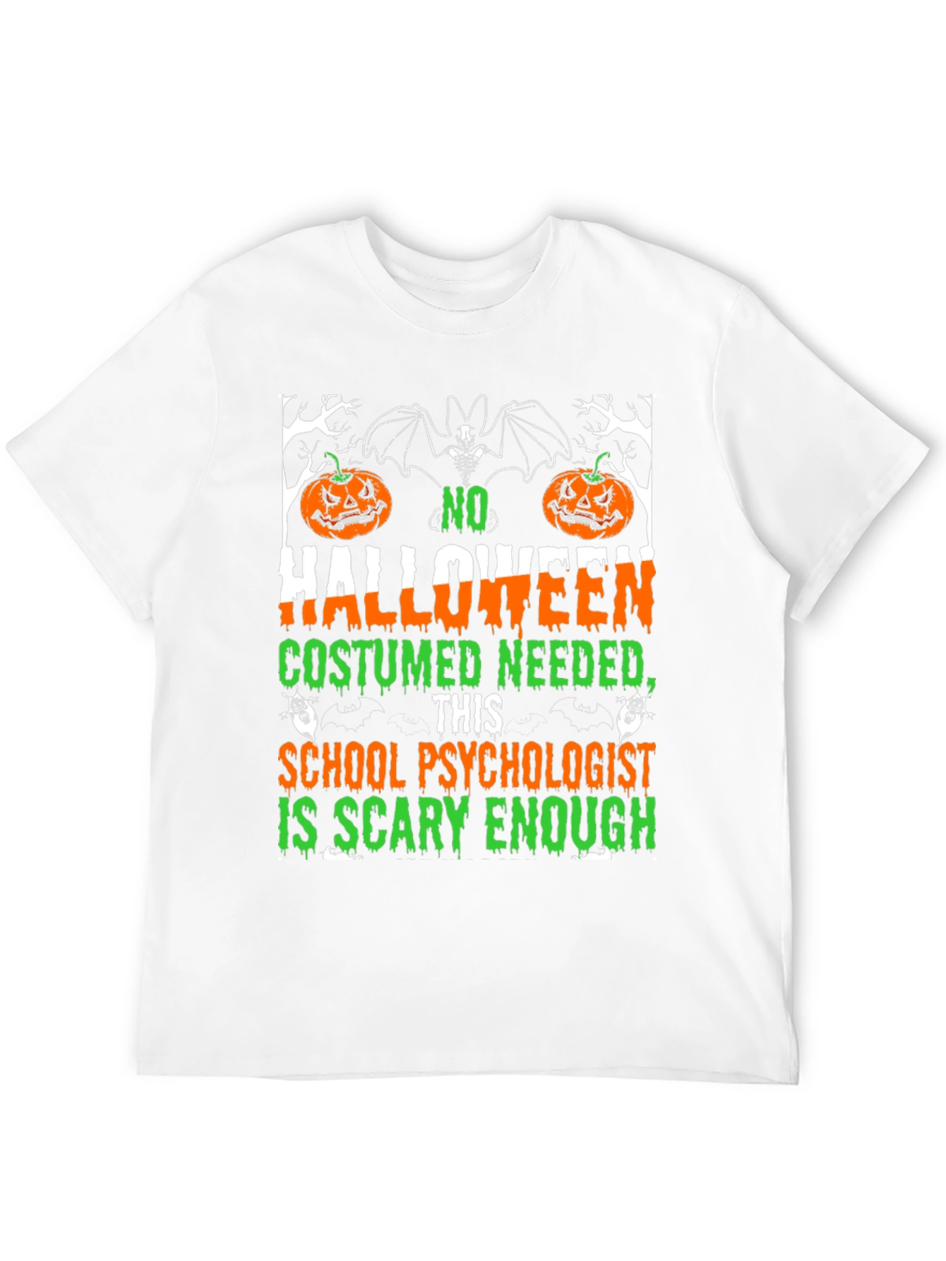 Halloween School Psychologist T-Shirt