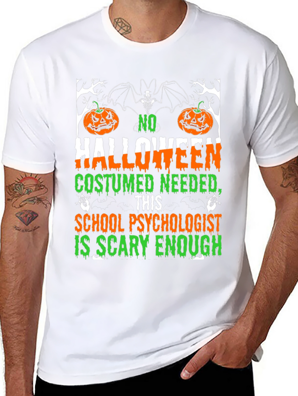 Halloween School Psychologist T-Shirt