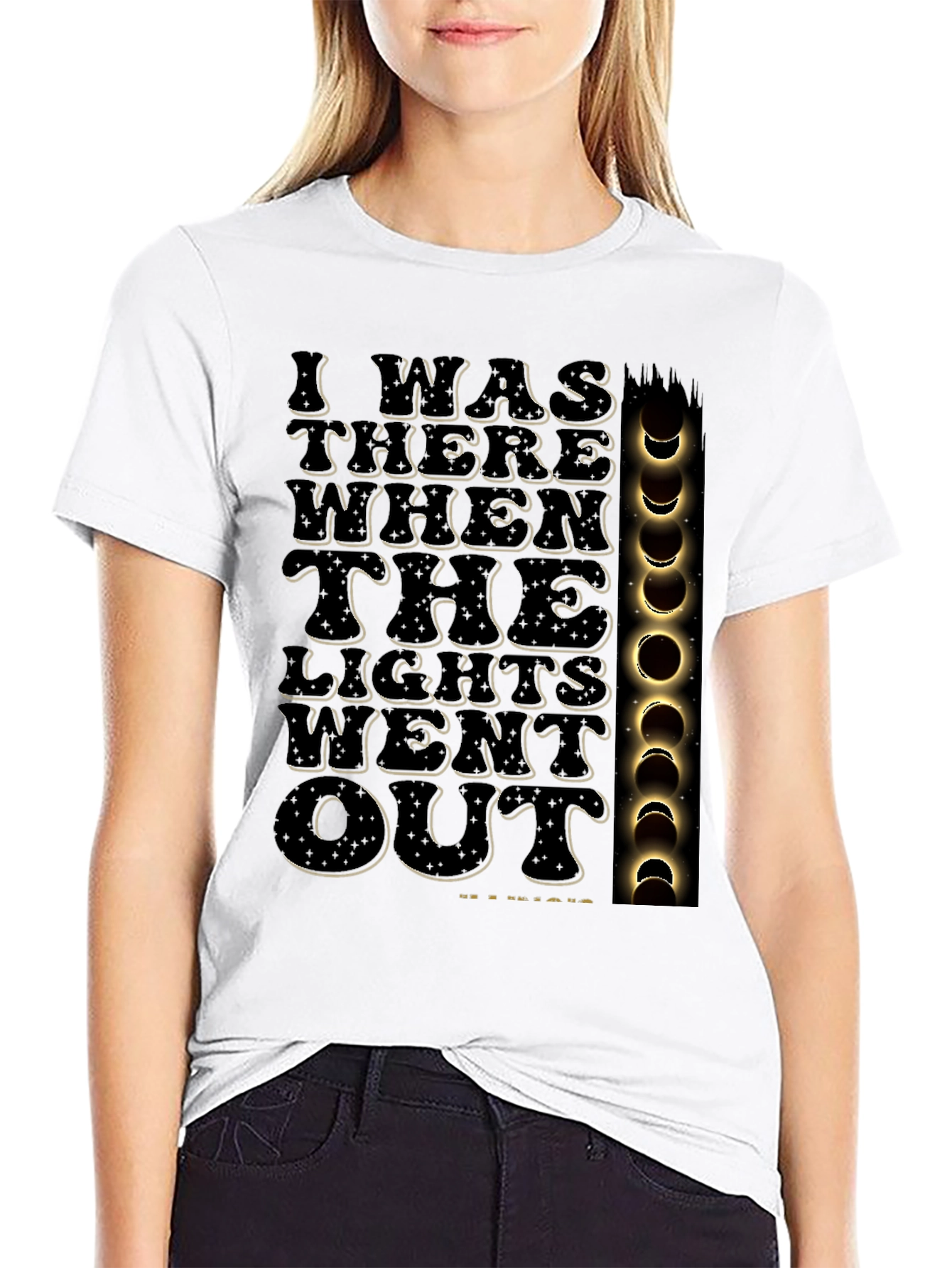 Total Eclipse Lights Out Graphic Tee