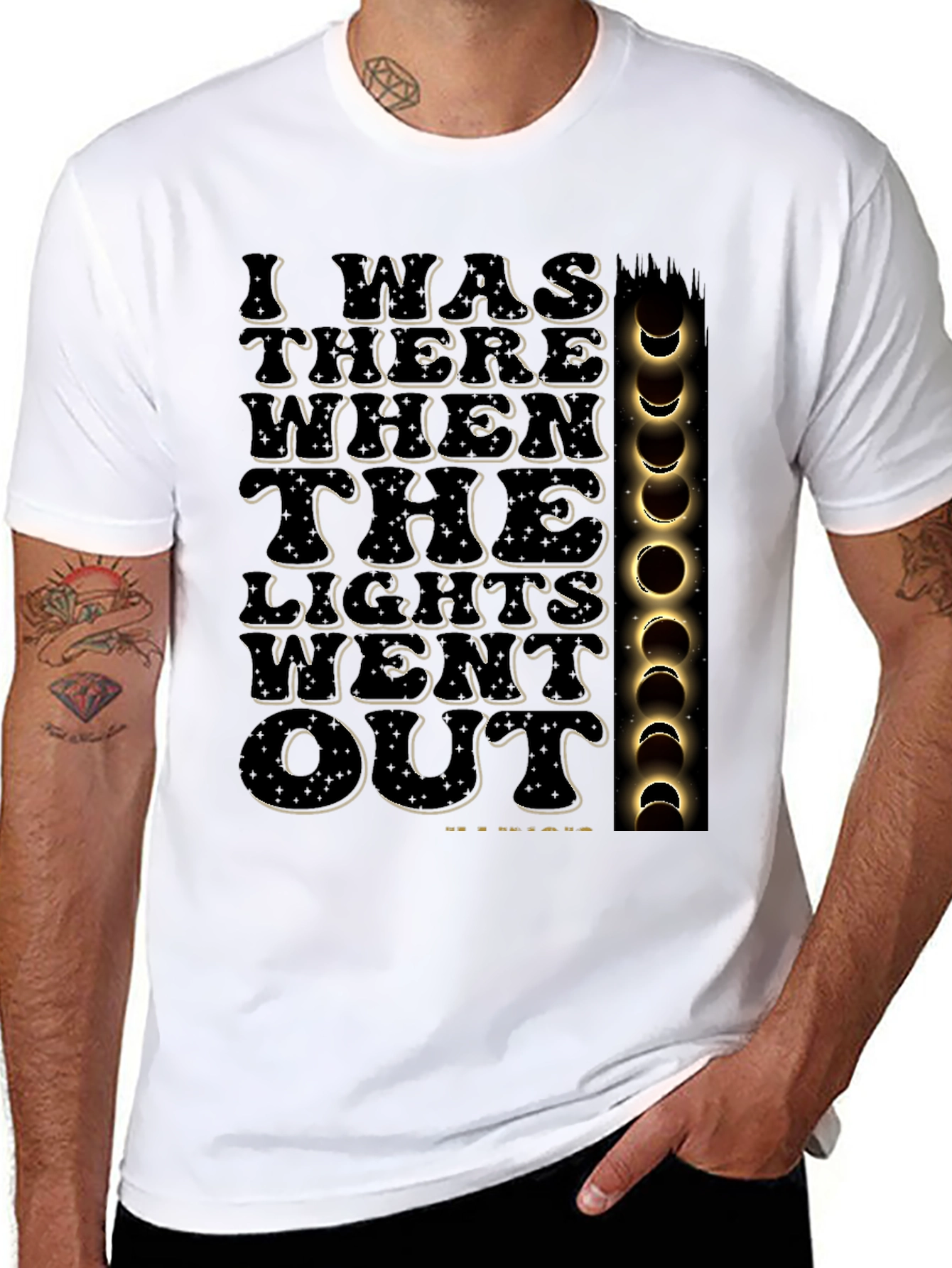 Total Eclipse Lights Out Graphic Tee