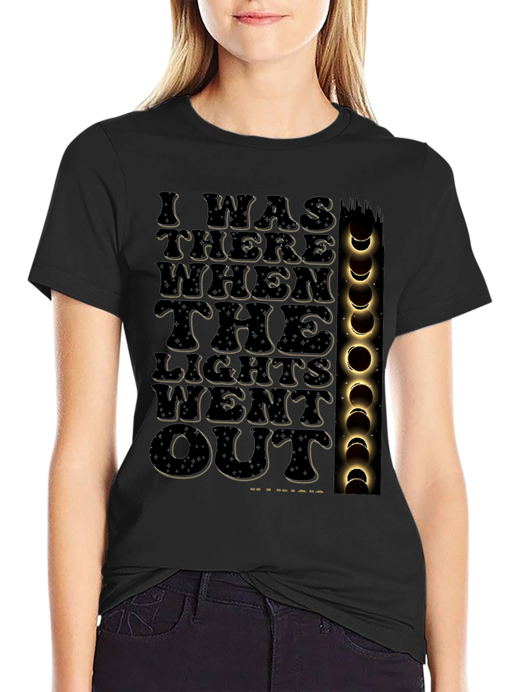 Total Eclipse Lights Out Graphic Tee